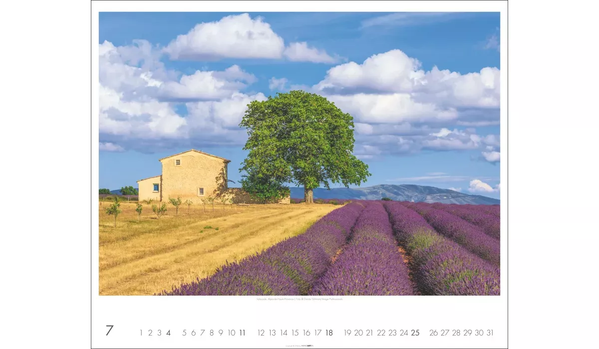 advertising calendar: Provence 2027