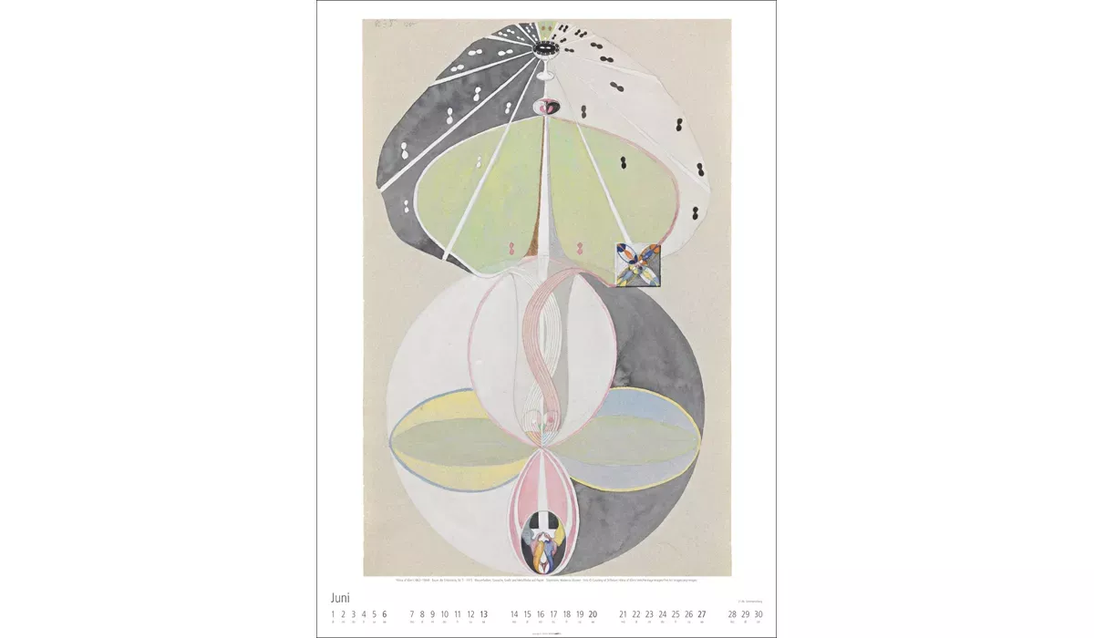 advertising calendar: Hilma af Klint 2027