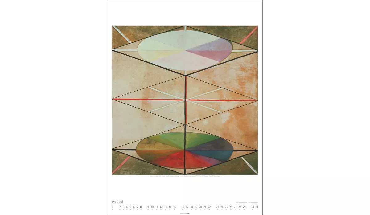 advertising calendar: Hilma af Klint 2027