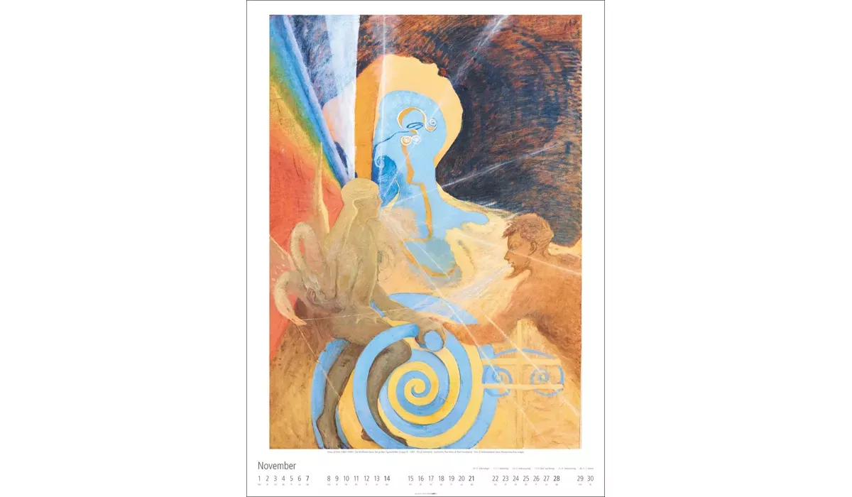advertising calendar: Hilma af Klint 2027