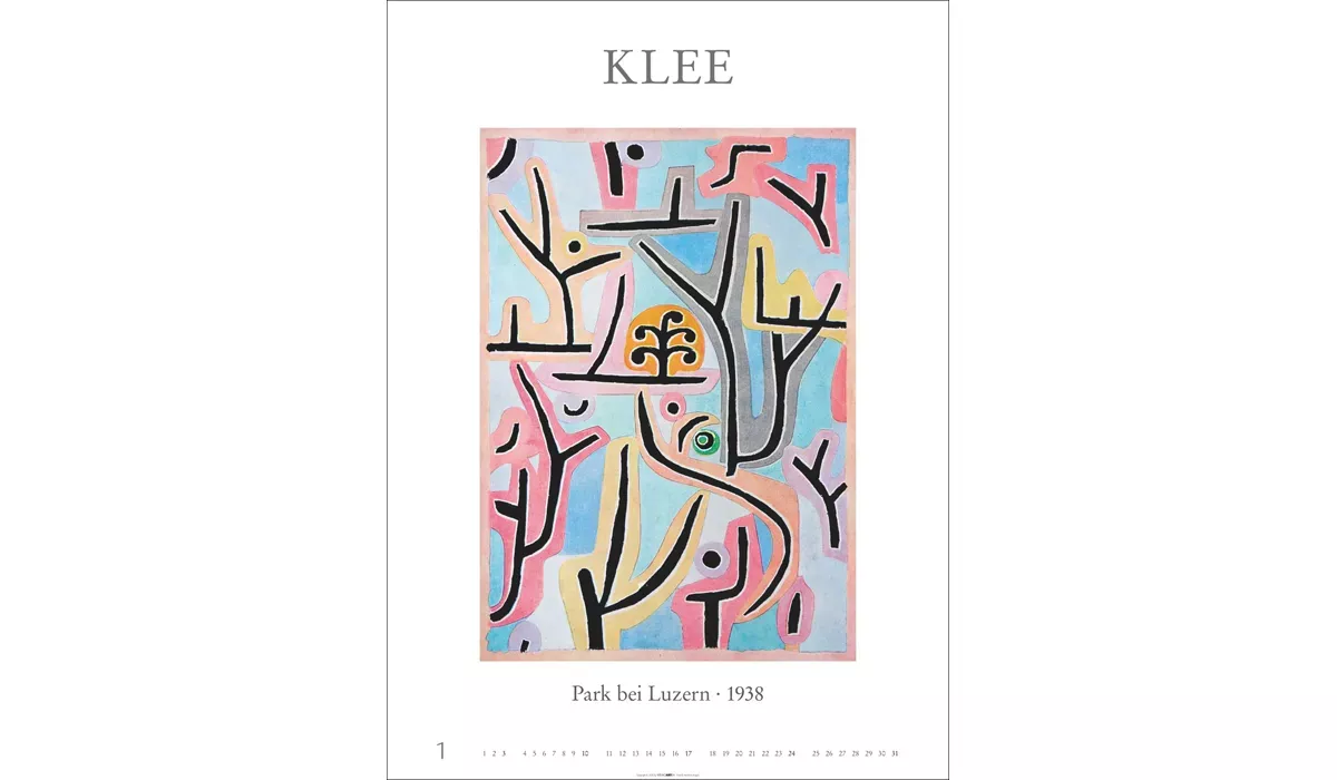 advertising calendar: Poster Art 2027