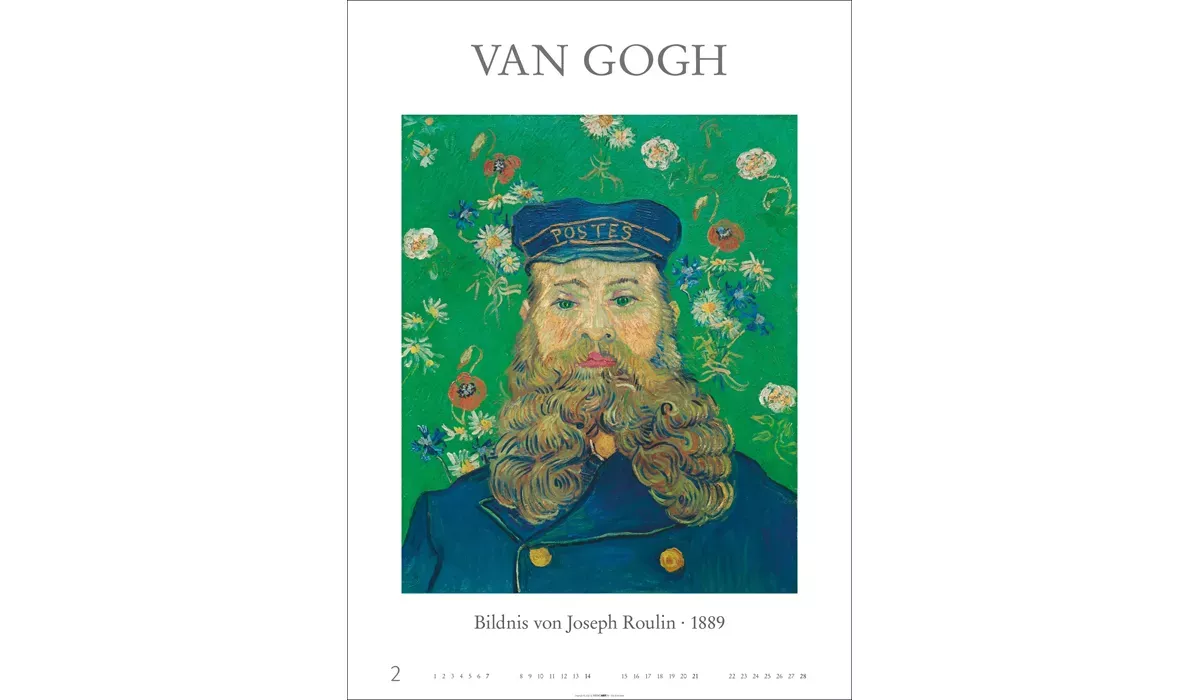 advertising calendar: Poster Art 2027