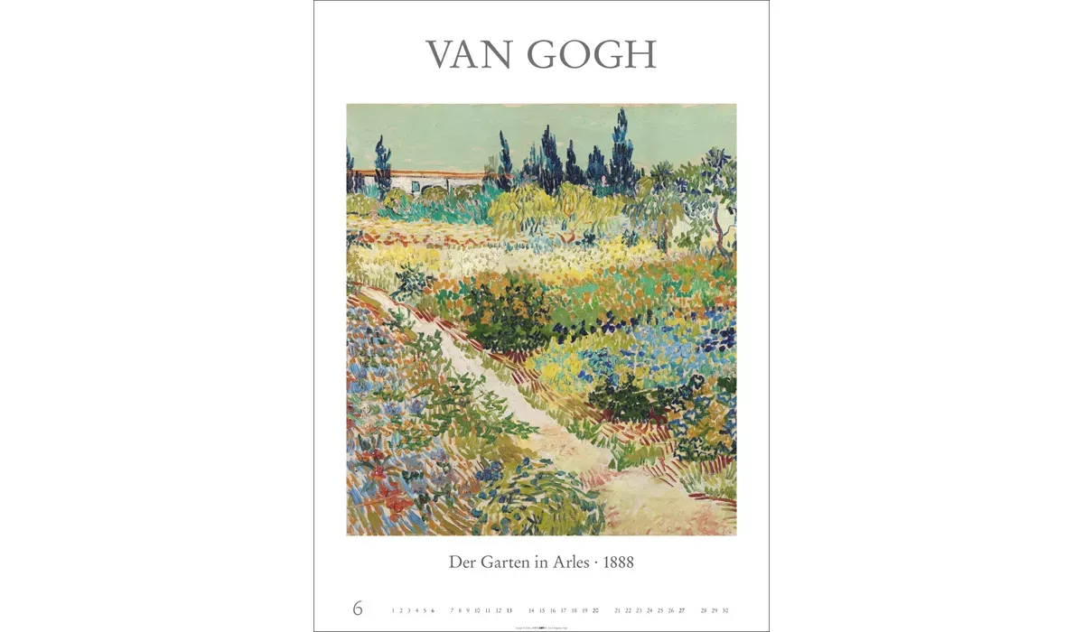 advertising calendar: Poster Art 2027