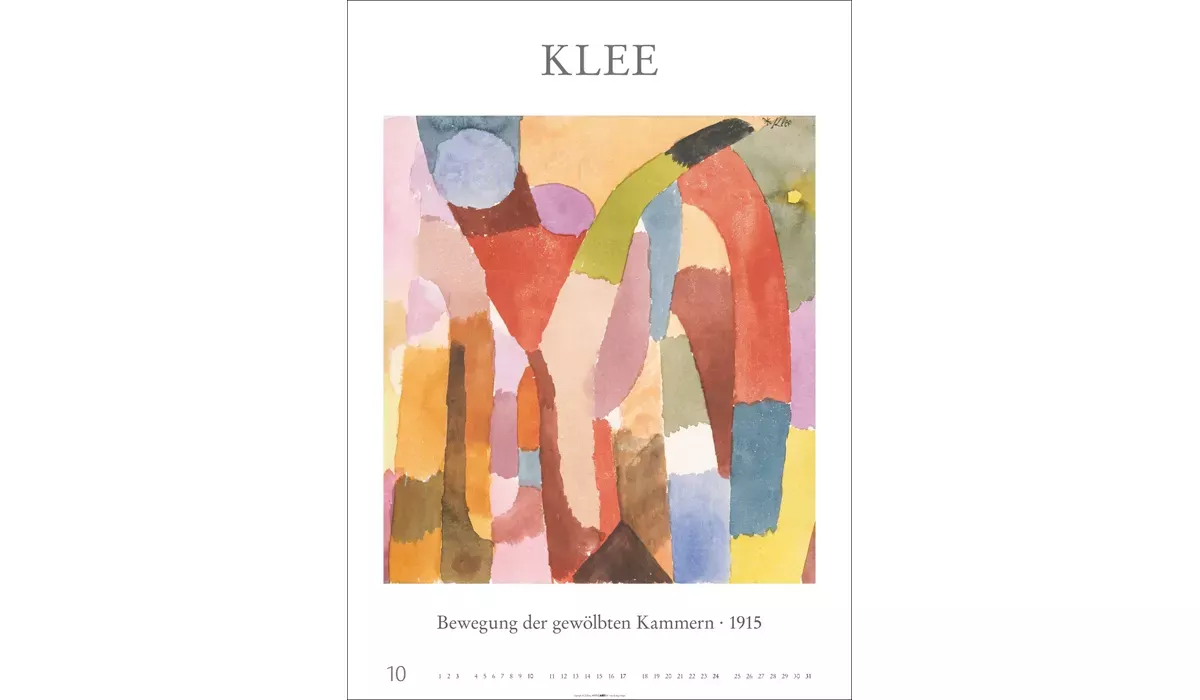 advertising calendar: Poster Art 2027