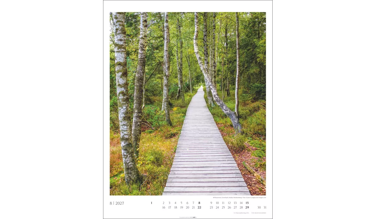 advertising calendar: Native Woodlands 2027