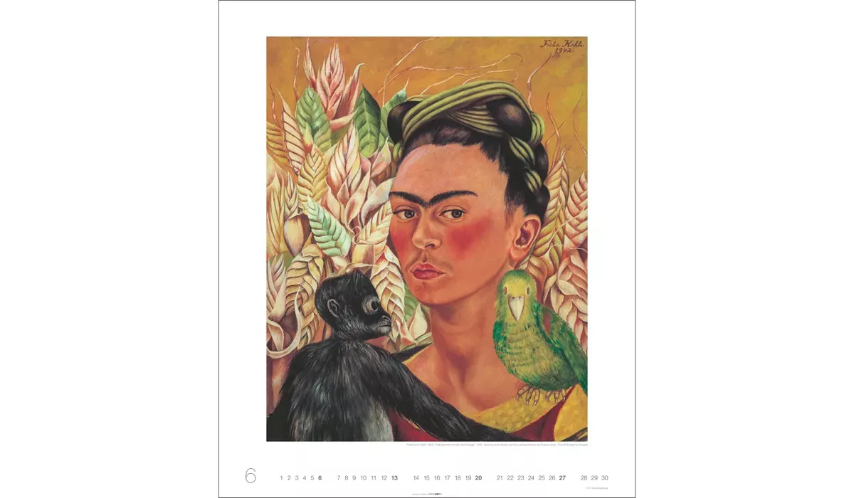advertising calendar: Frida Kahlo Edition 2027