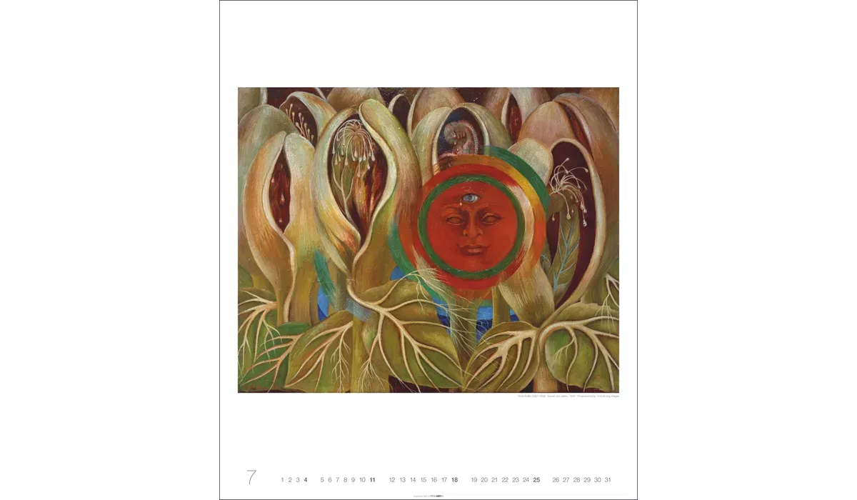 advertising calendar: Frida Kahlo Edition 2027