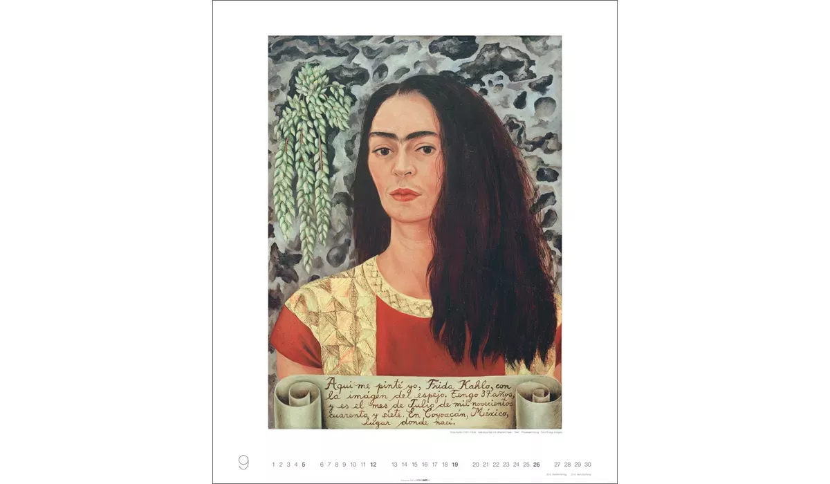 advertising calendar: Frida Kahlo Edition 2027