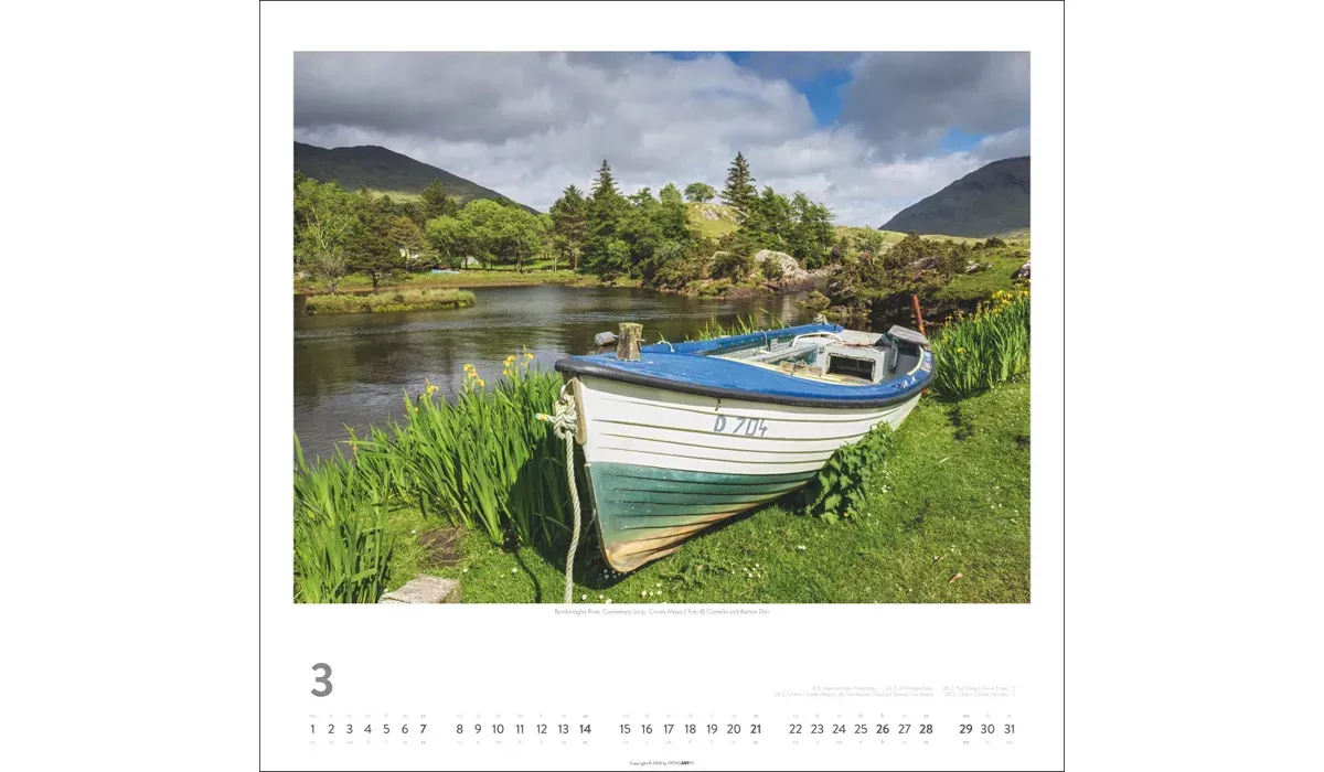 advertising calendar: Ireland 2027