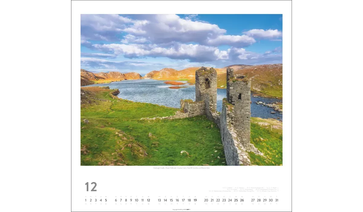 advertising calendar: Ireland 2027