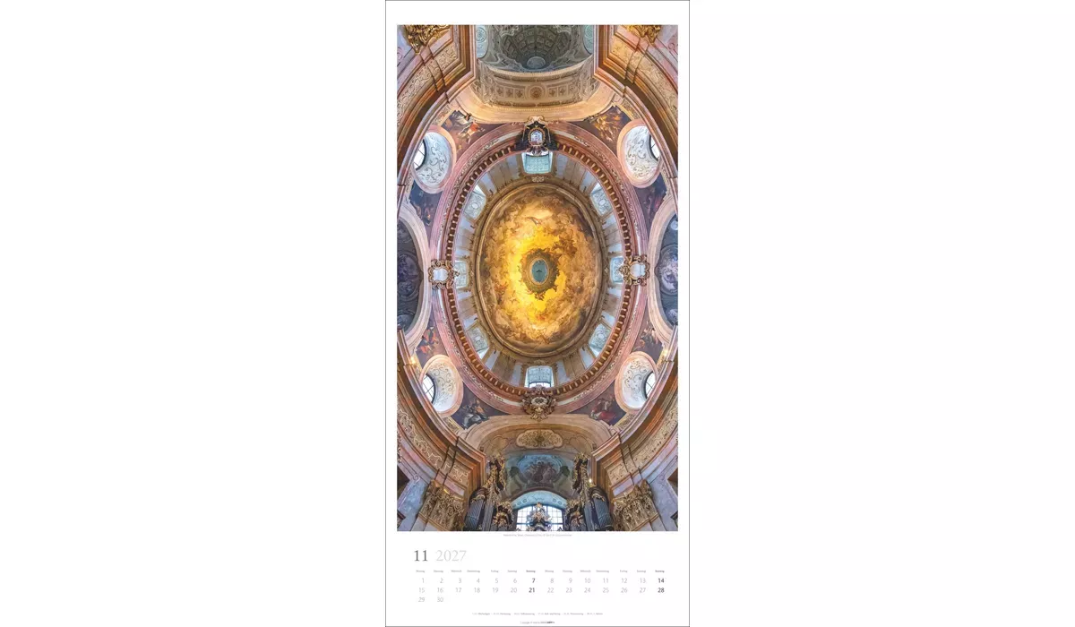 advertising calendar: Like in heaven 2027