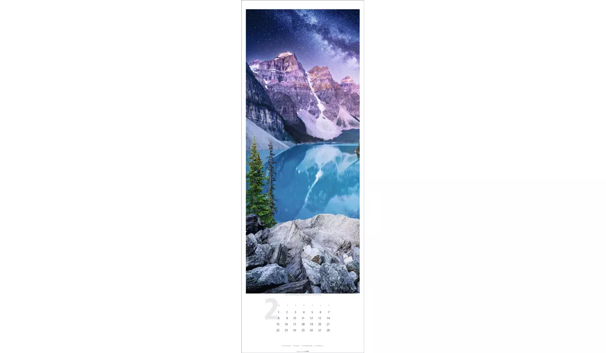 advertising calendar: Dream destinations XXL 2027