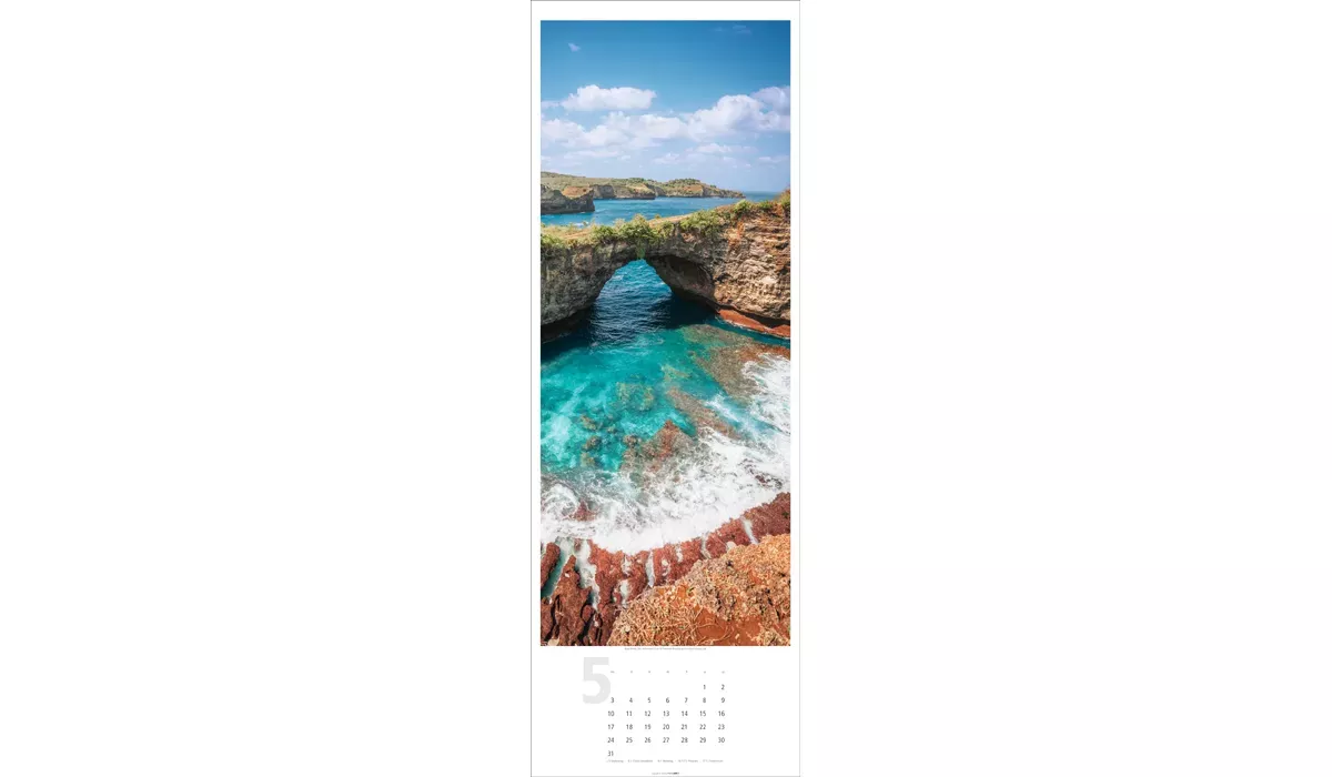 advertising calendar: Dream destinations XXL 2027