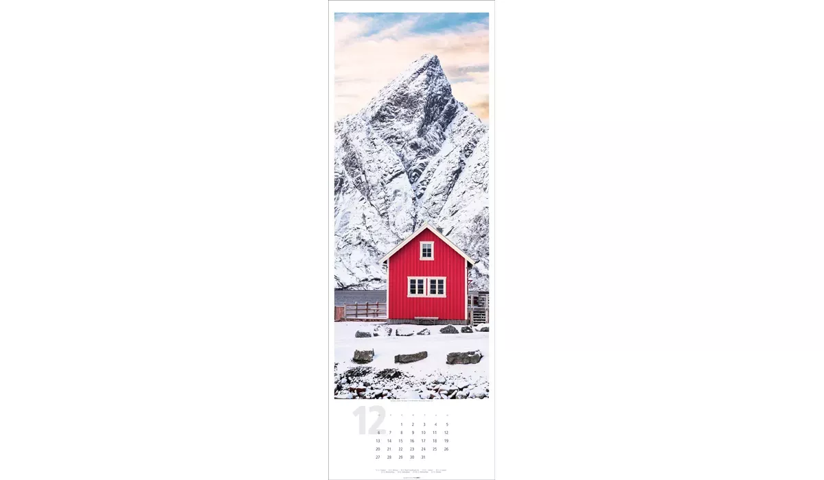 advertising calendar: Dream destinations XXL 2027