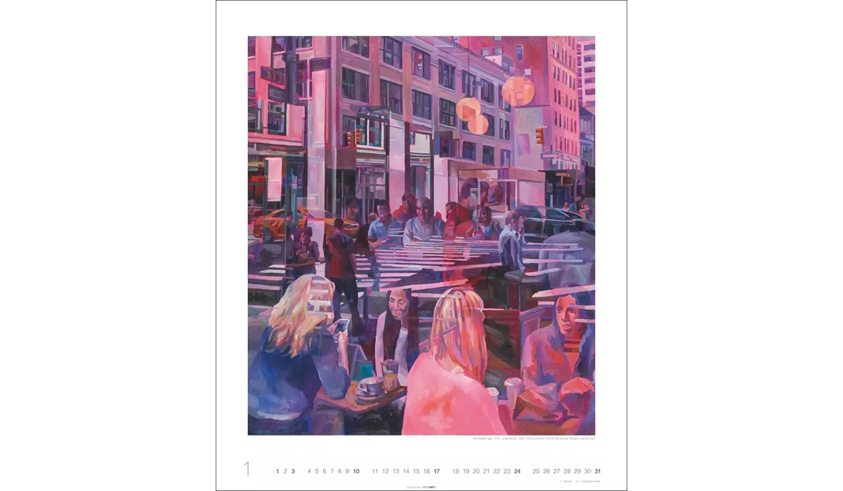 advertising calendar: Urban Lights - Felix Eckardt 2027