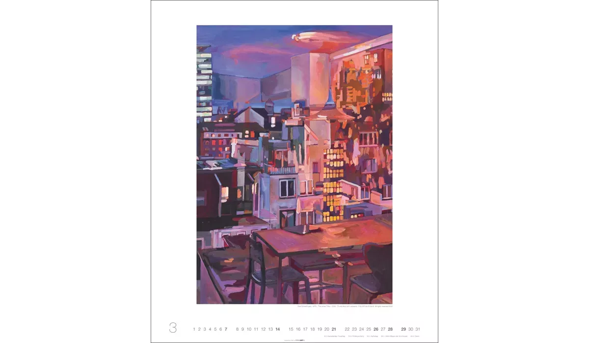 advertising calendar: Urban Lights - Felix Eckardt 2027