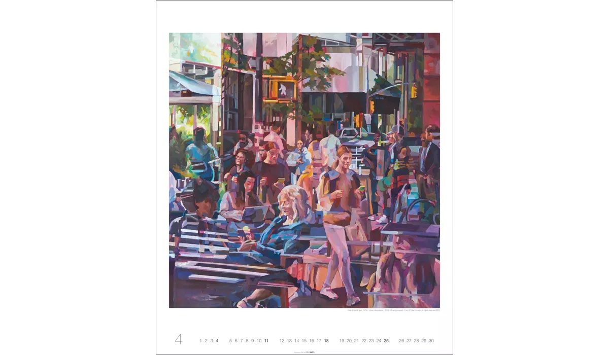 advertising calendar: Urban Lights - Felix Eckardt 2027