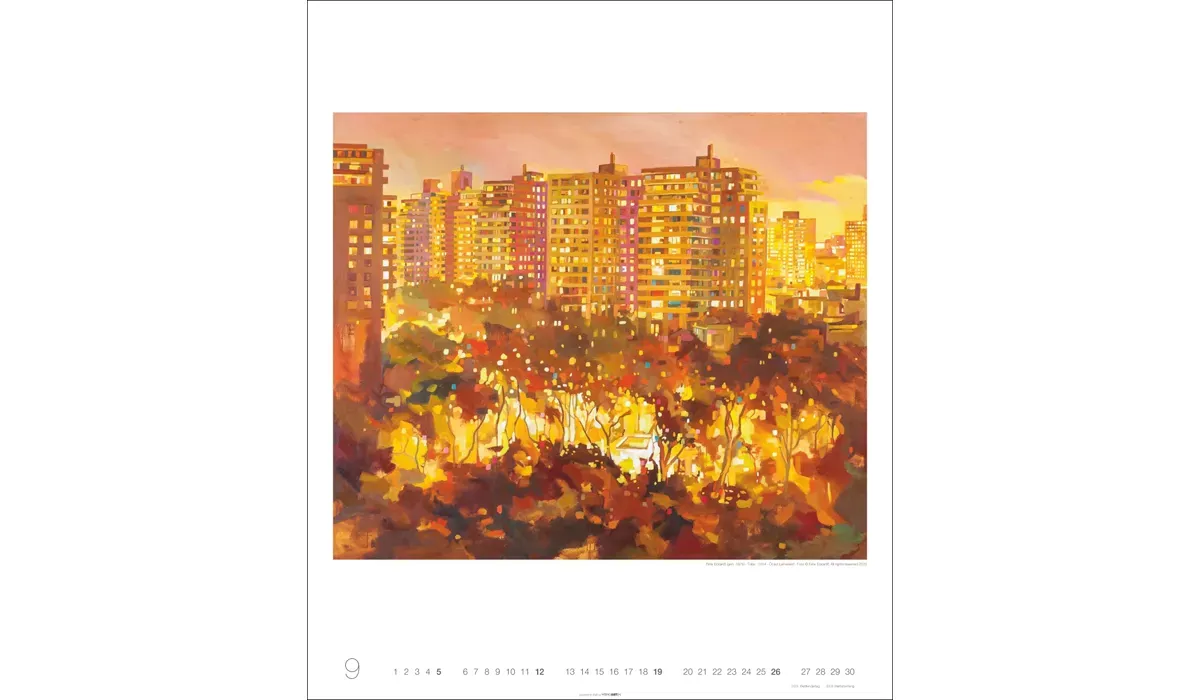 advertising calendar: Urban Lights - Felix Eckardt 2027