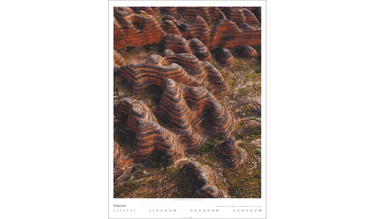 advertising calendar: Art of Nature 2027