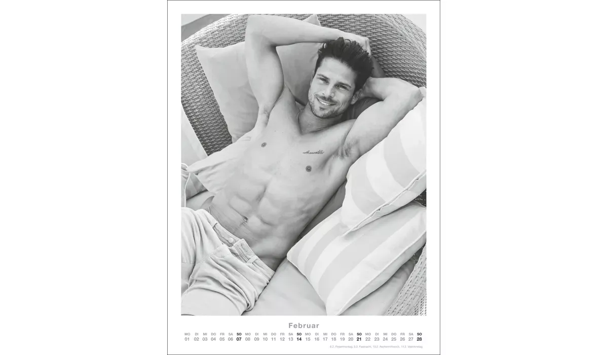 advertising calendar: Men 2027