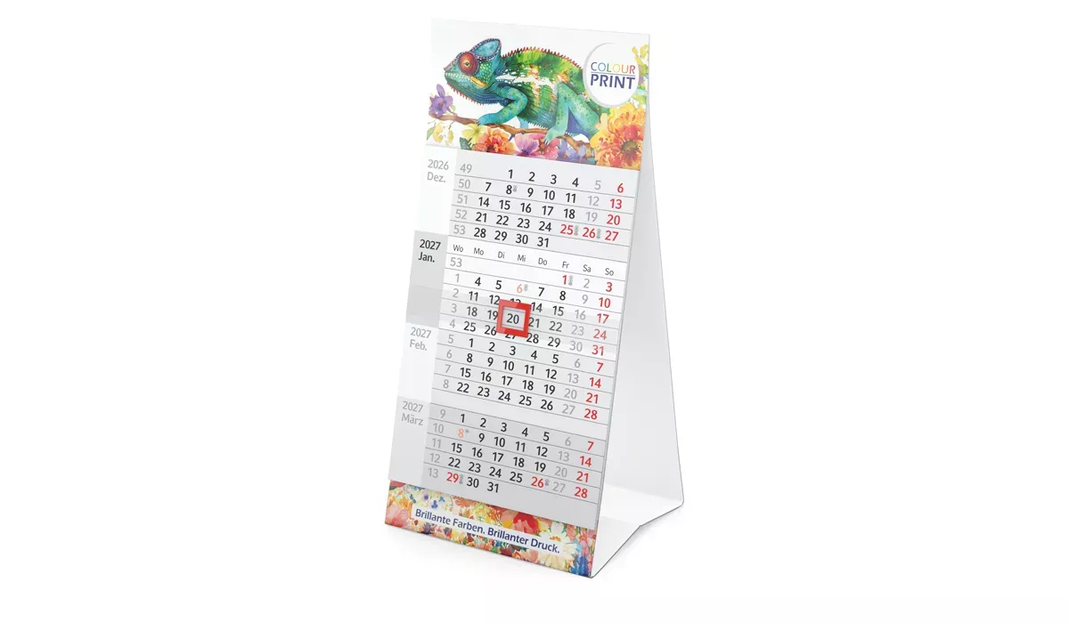 4-Monatskalender 2027 Mini 4