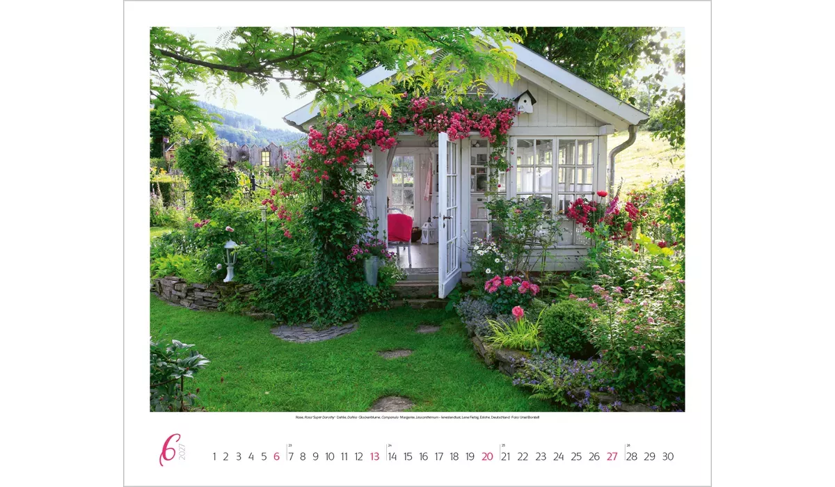 Werbekalender: Gartenträume 2027