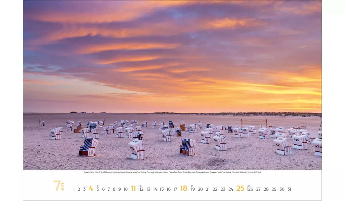 advertising calendar: Fascinating North Sea 2027