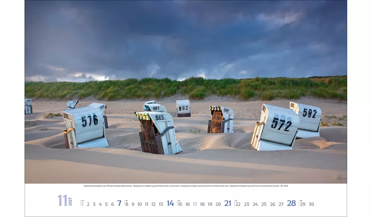 advertising calendar: Fascinating North Sea 2027