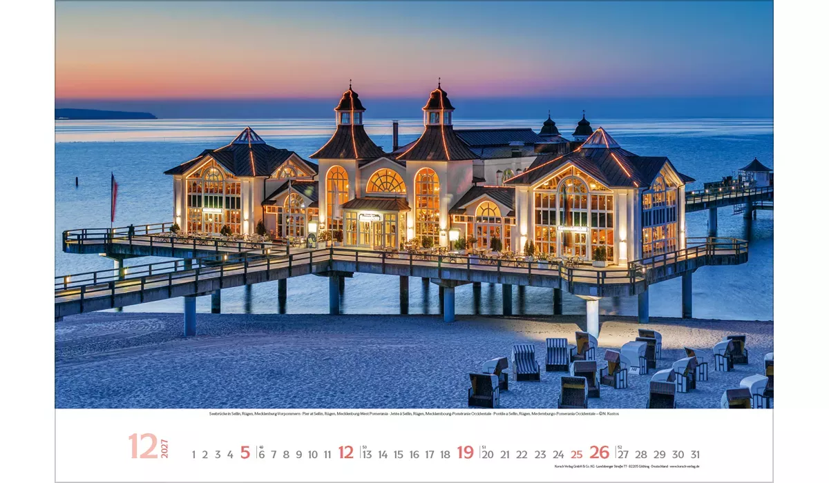 Werbekalender: Faszination Ostsee 2027