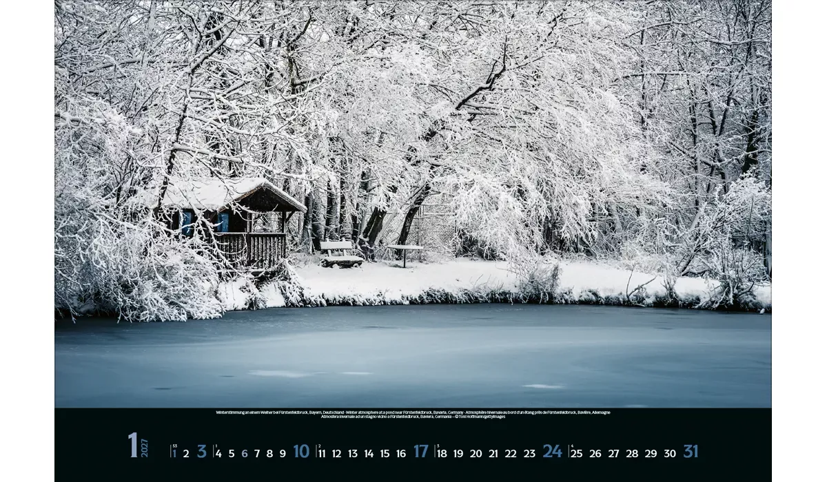 advertising calendar: Colourful Seasons 2027 