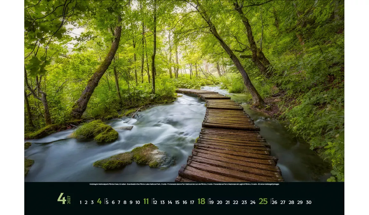 advertising calendar: Colourful Seasons 2027 