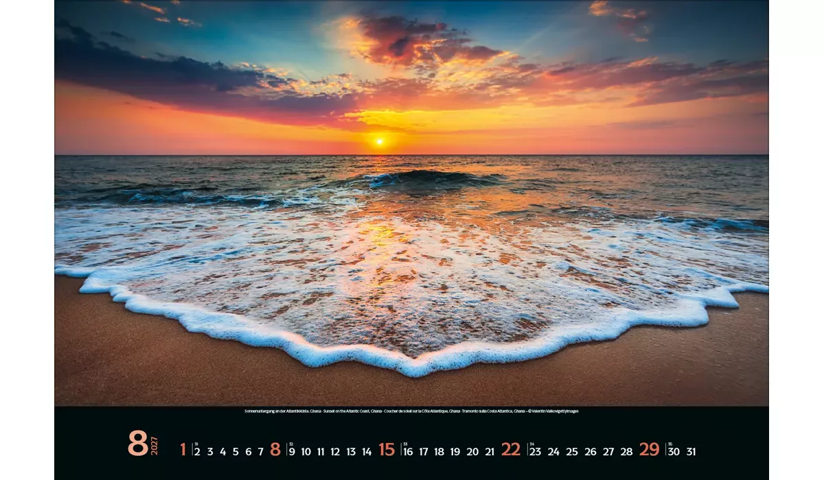 advertising calendar: Colourful Seasons 2027 