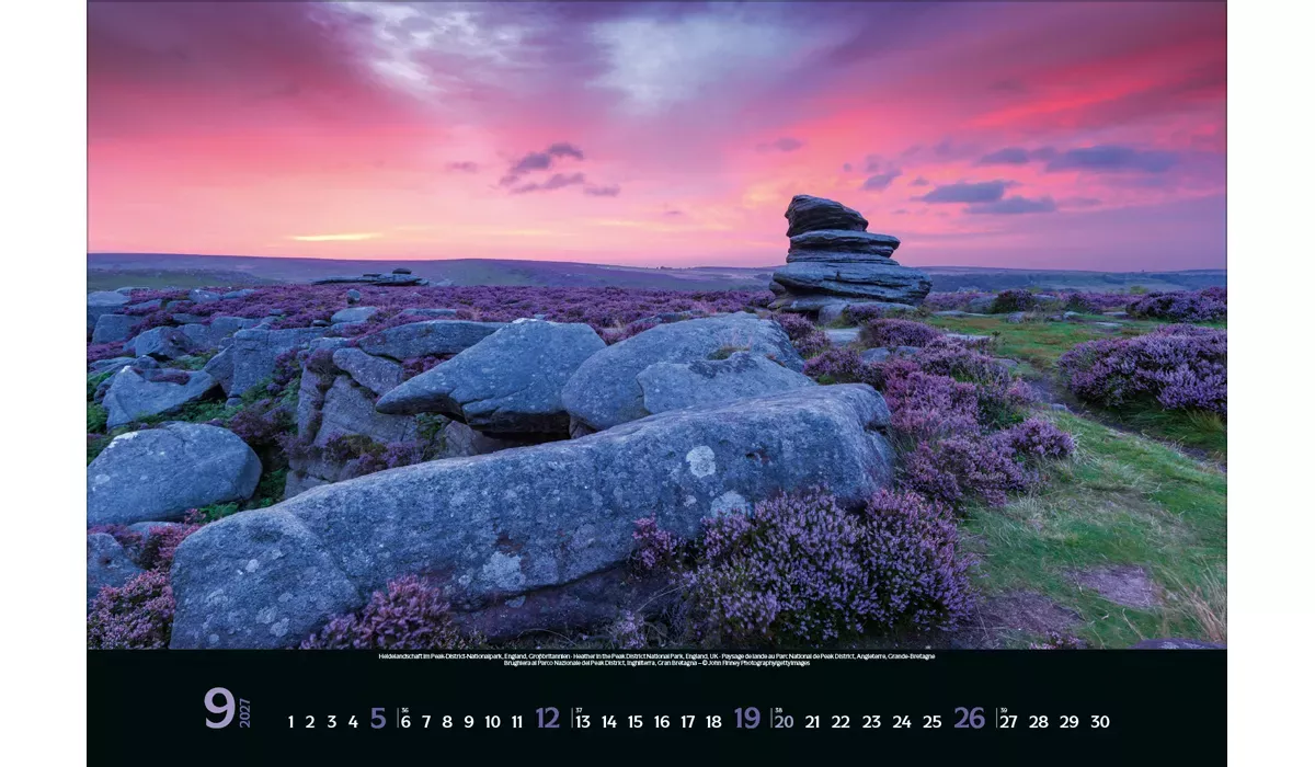 advertising calendar: Colourful Seasons 2027 