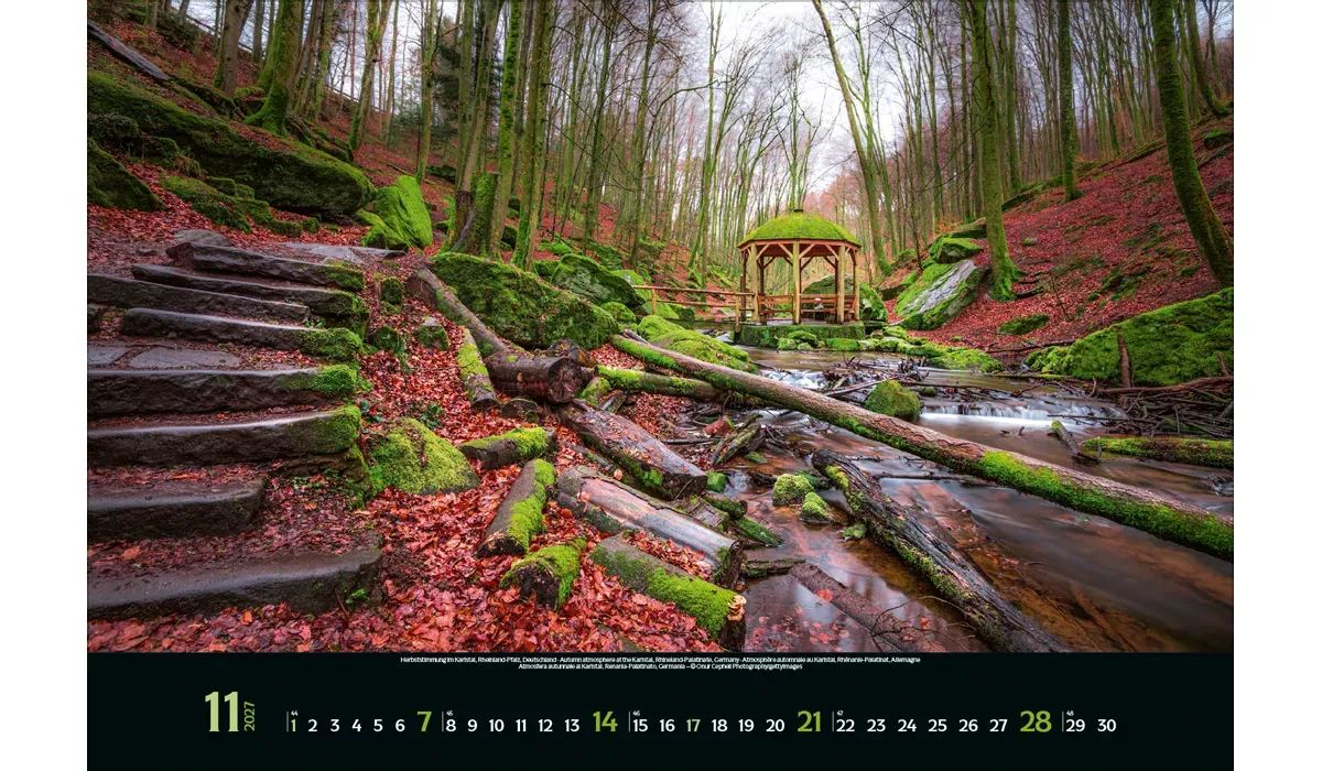 advertising calendar: Colourful Seasons 2027 