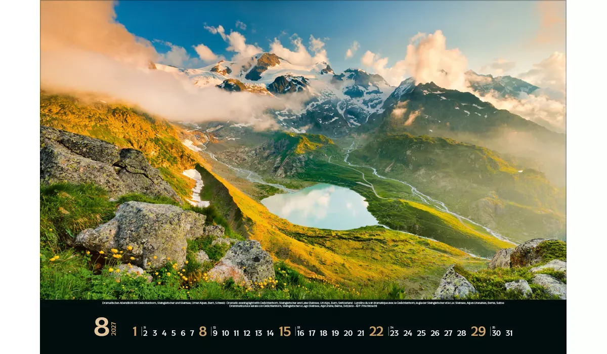 Werbekalender: Faszination Alpen 2027 