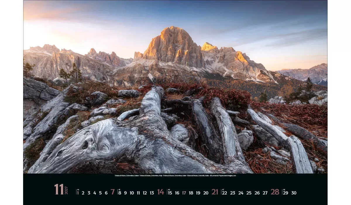 Werbekalender: Faszination Alpen 2027 