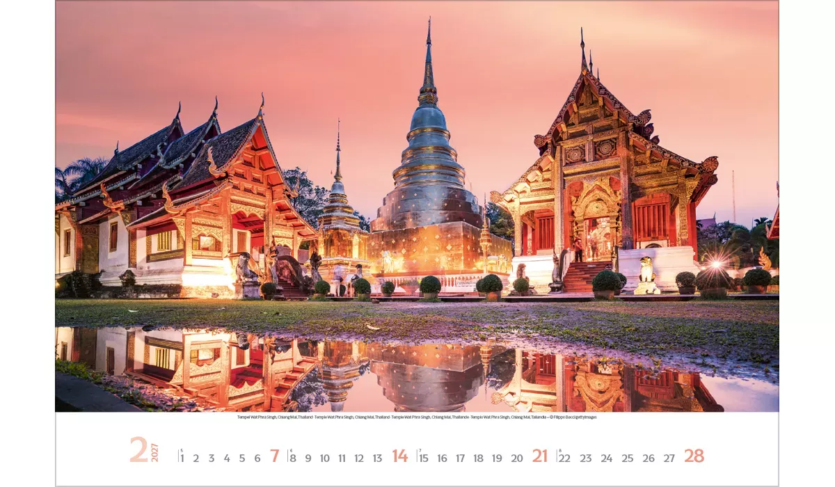 advertising calendar: Places of longing 2027 