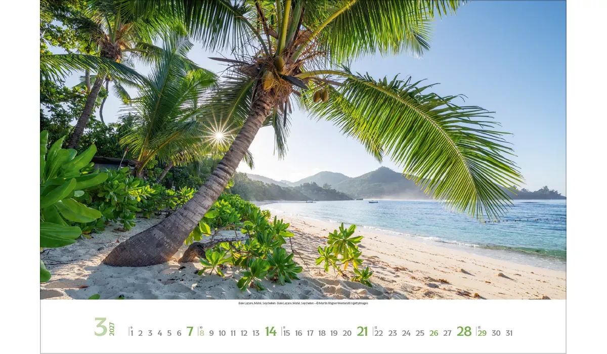 advertising calendar: Places of longing 2027 