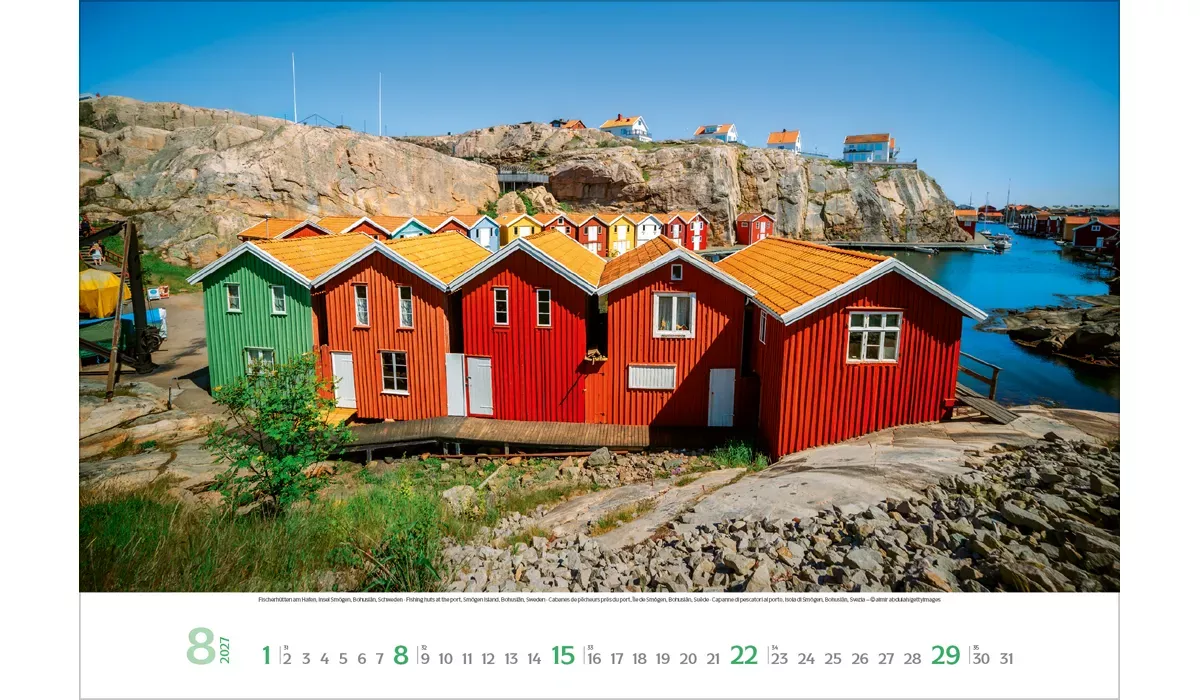 advertising calendar: Places of longing 2027 