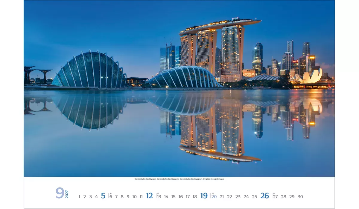 advertising calendar: Places of longing 2027 