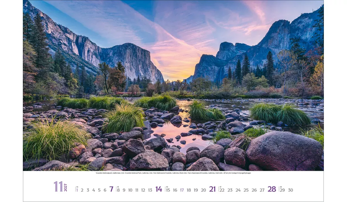 advertising calendar: Places of longing 2027 