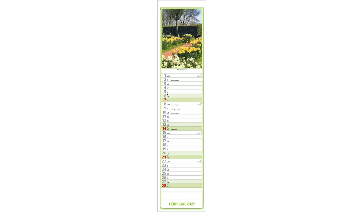Rudis Gartenplaner Kalender 2027