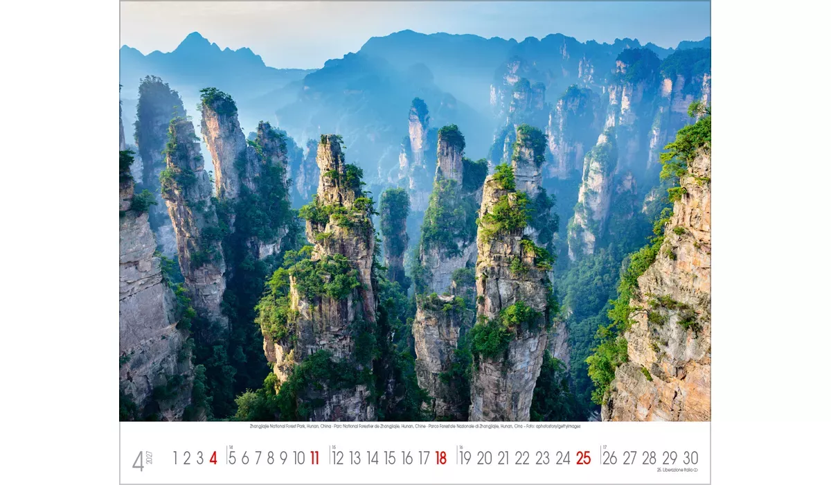 Unesco- Welterbstätten Kalender 2027