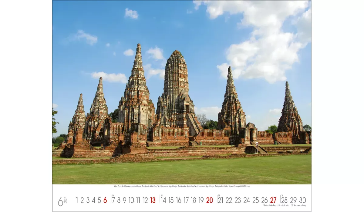 Unesco- Welterbstätten Kalender 2027