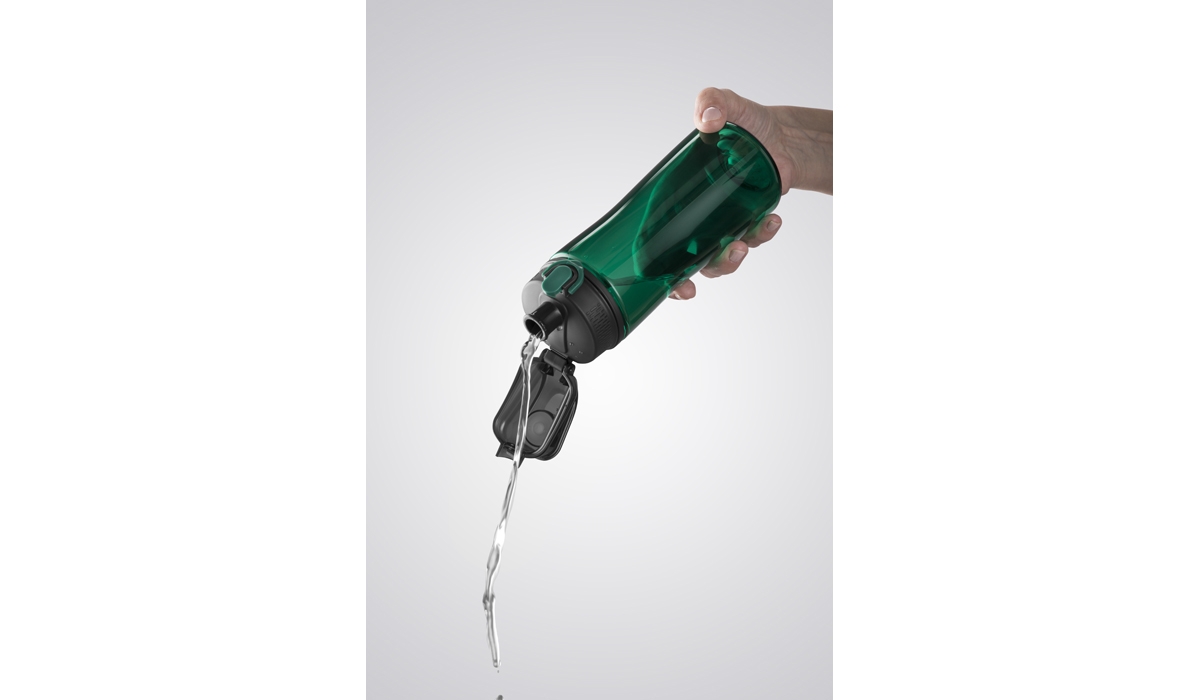 NEON-Wasserflasche gelb, 550 ml