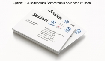 Visitenkarten VW Multi Brand 3