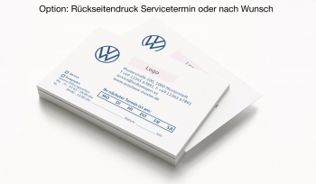 Appointment cards 3 VW Partner