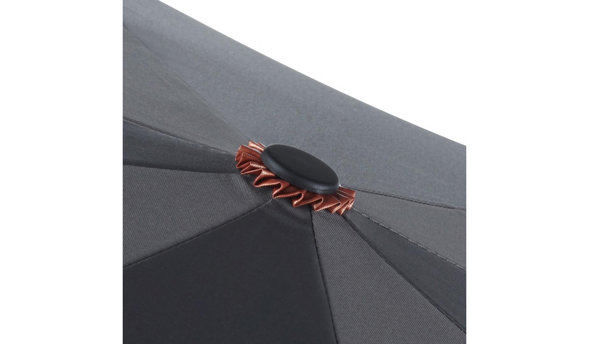 AC-Mini-Taschenschirm FARE®-Doubleface - grau/kupfer