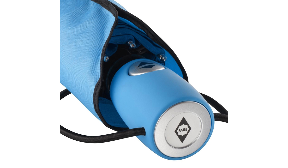 Mini-Taschenschirm FARE® AOC - cyan