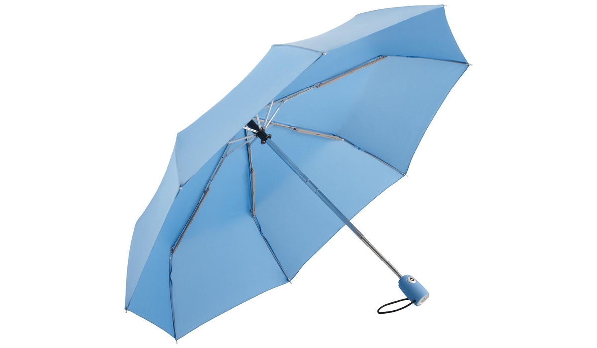 Mini-Taschenschirm FARE® AOC - hellblau
